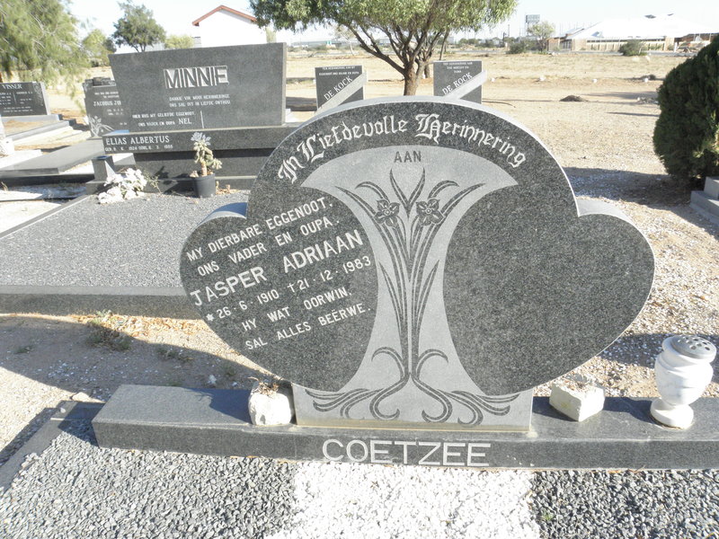 COETZEE Jasper Adriaan 1910-1983