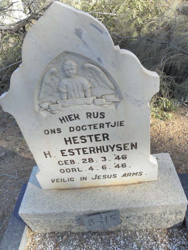 ESTERHUYSEN Hester H. 1946-1946
