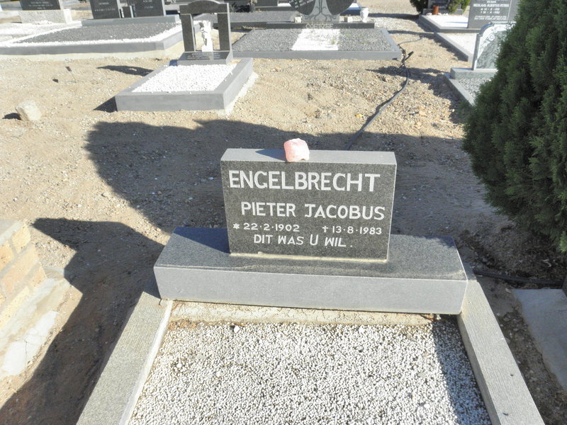 ENGELBRECHT Pieter Jacobus 1902-1983