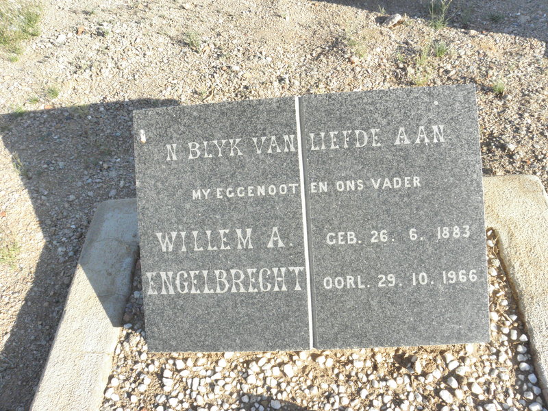 ENGELBRECHT Willem A. 1883-1966