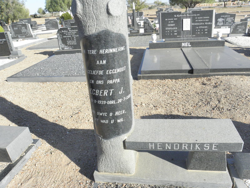 HENDRIKSE Egbert J. 1939-198?