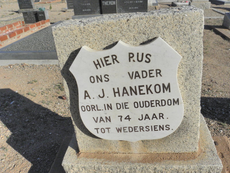 HANEKOM A.J.
