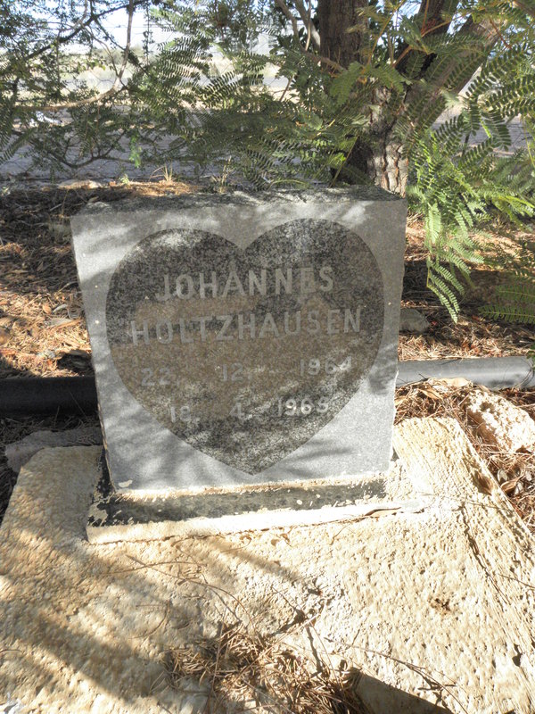 HOLTZHAUSEN Johannes 1964-1965
