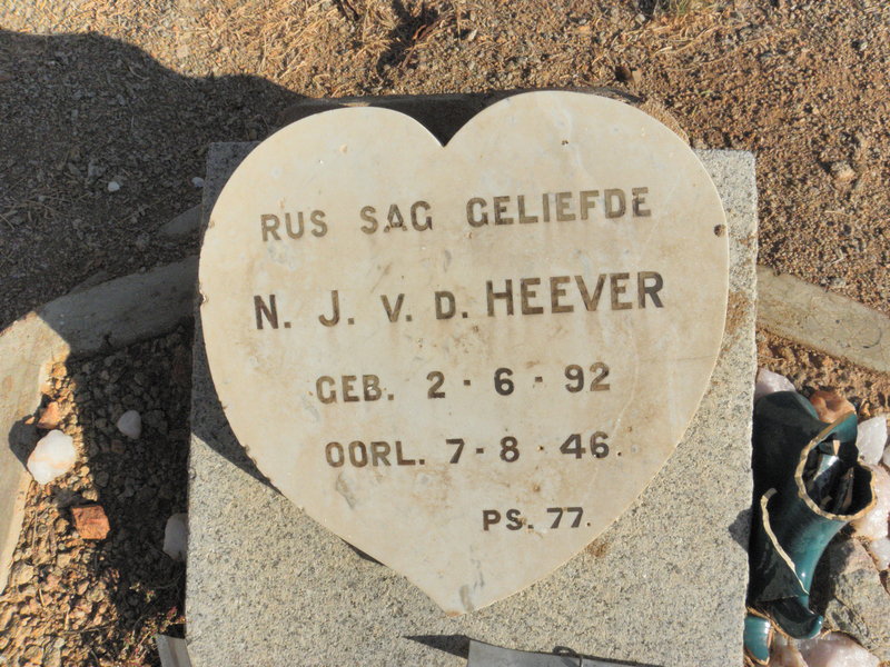 HEEVER N.J., v.d. 1892-1946