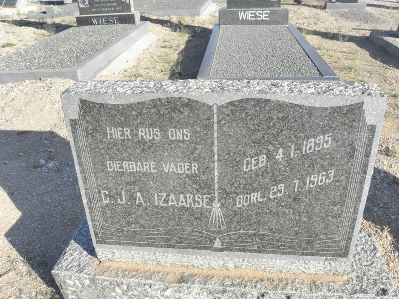 IZAAKSE G.J.A. 1895-1963