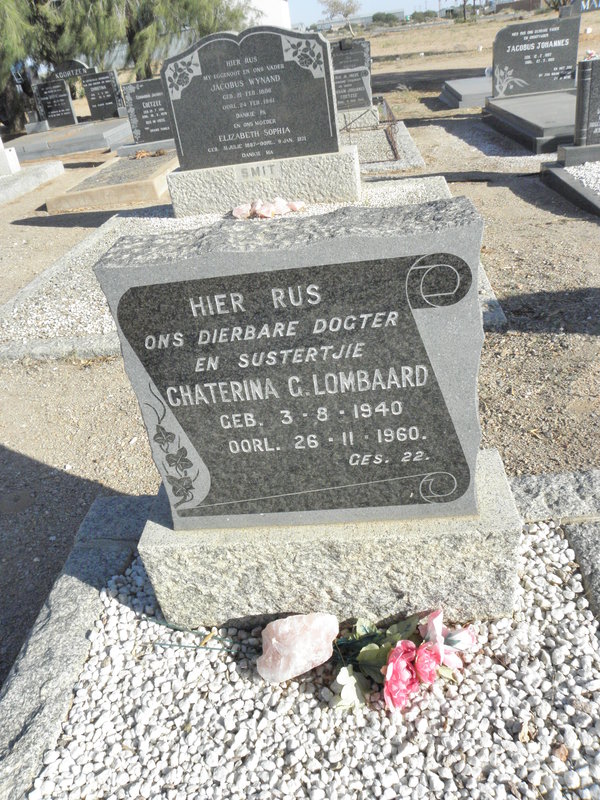 LOMBAARD Chaterina G. 1940-1960