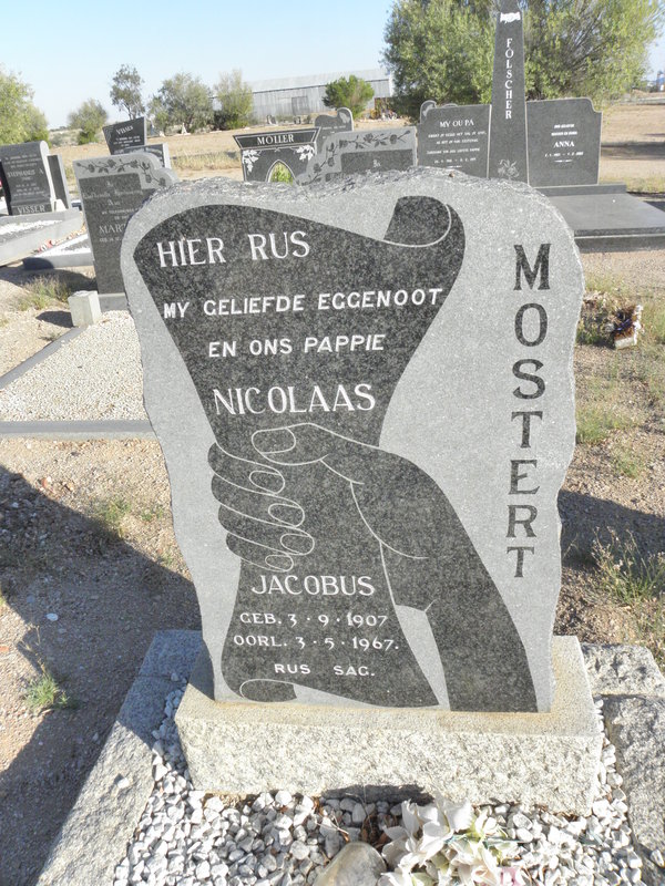 MOSTERT Nicolaas Jacobus 1907-1967