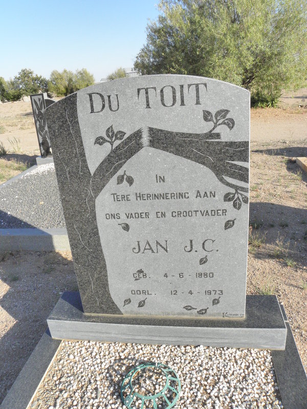 TOIT Jan J.C., du 1880-1973
