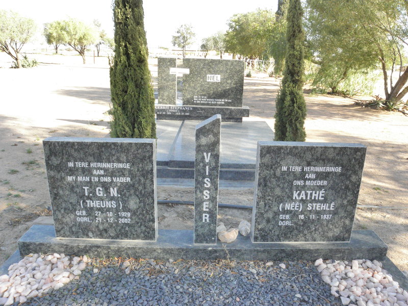 VISSER T.G.N. 1929-2002 &amp; Kathé STEHLÉ 1937-
