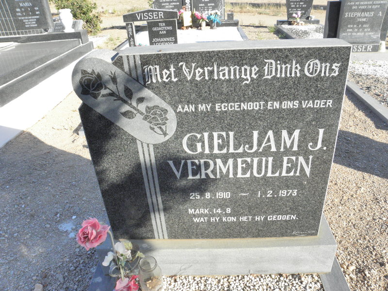 VERMEULEN Gieljam J. 1910-1973 &amp; Huibrecht J.W. 1910-1969