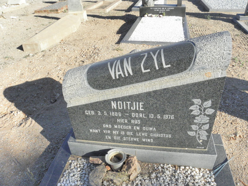 ZYL Noitjie, van 1886-1976