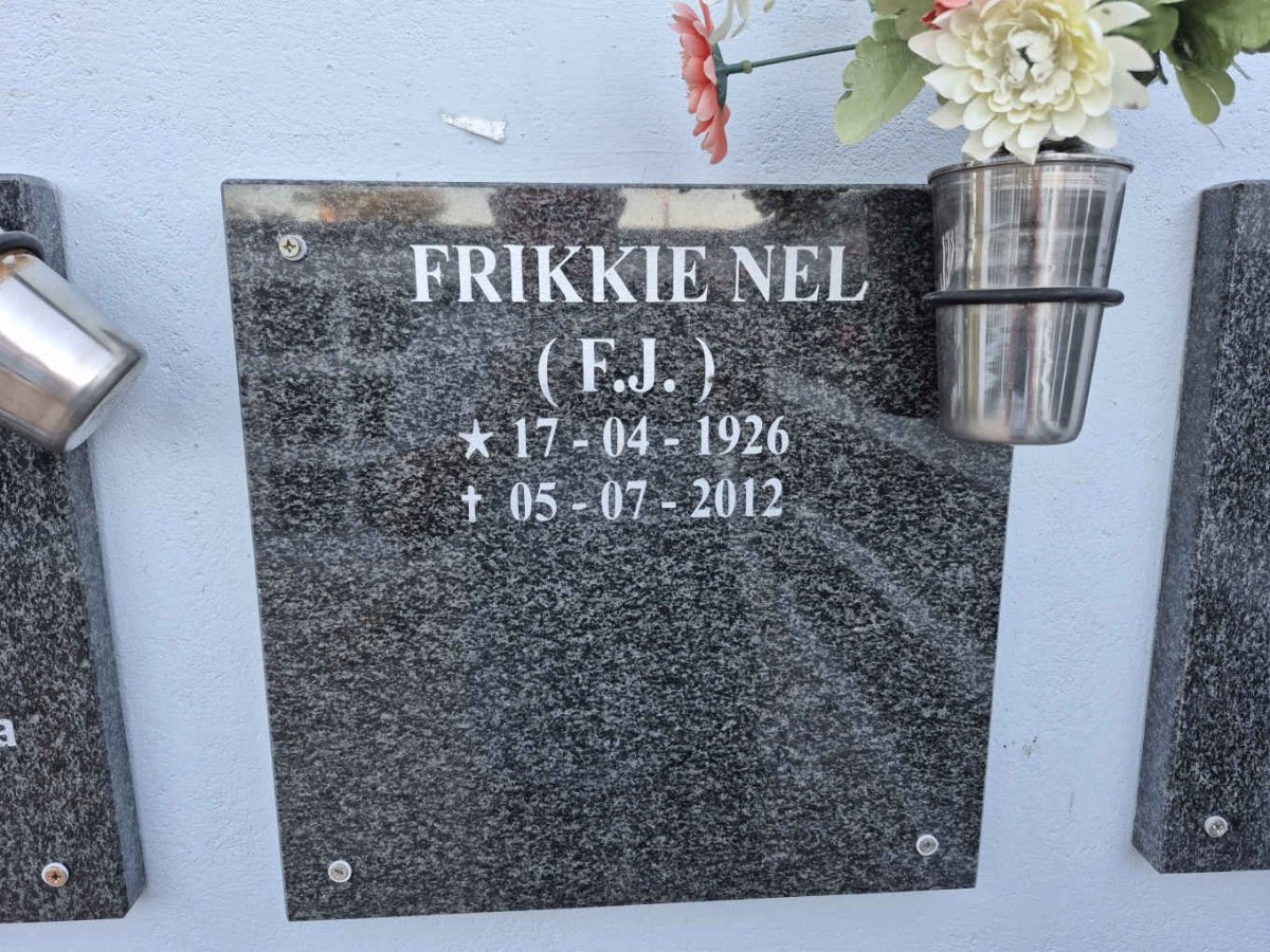 NEL F.J. 1926-2012