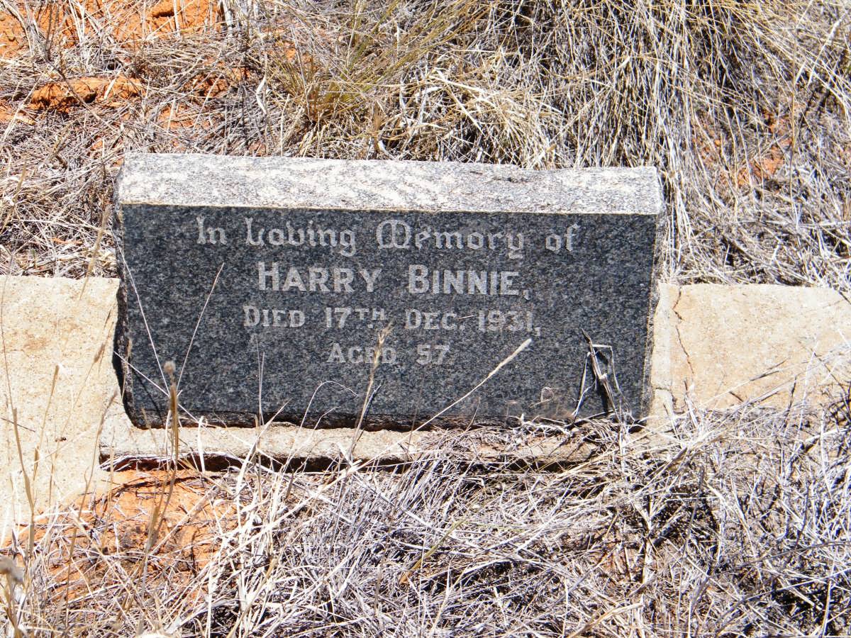 BINNIE Harry -1931