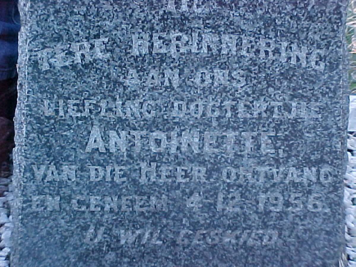BEER Antoinette, de 1956-1956