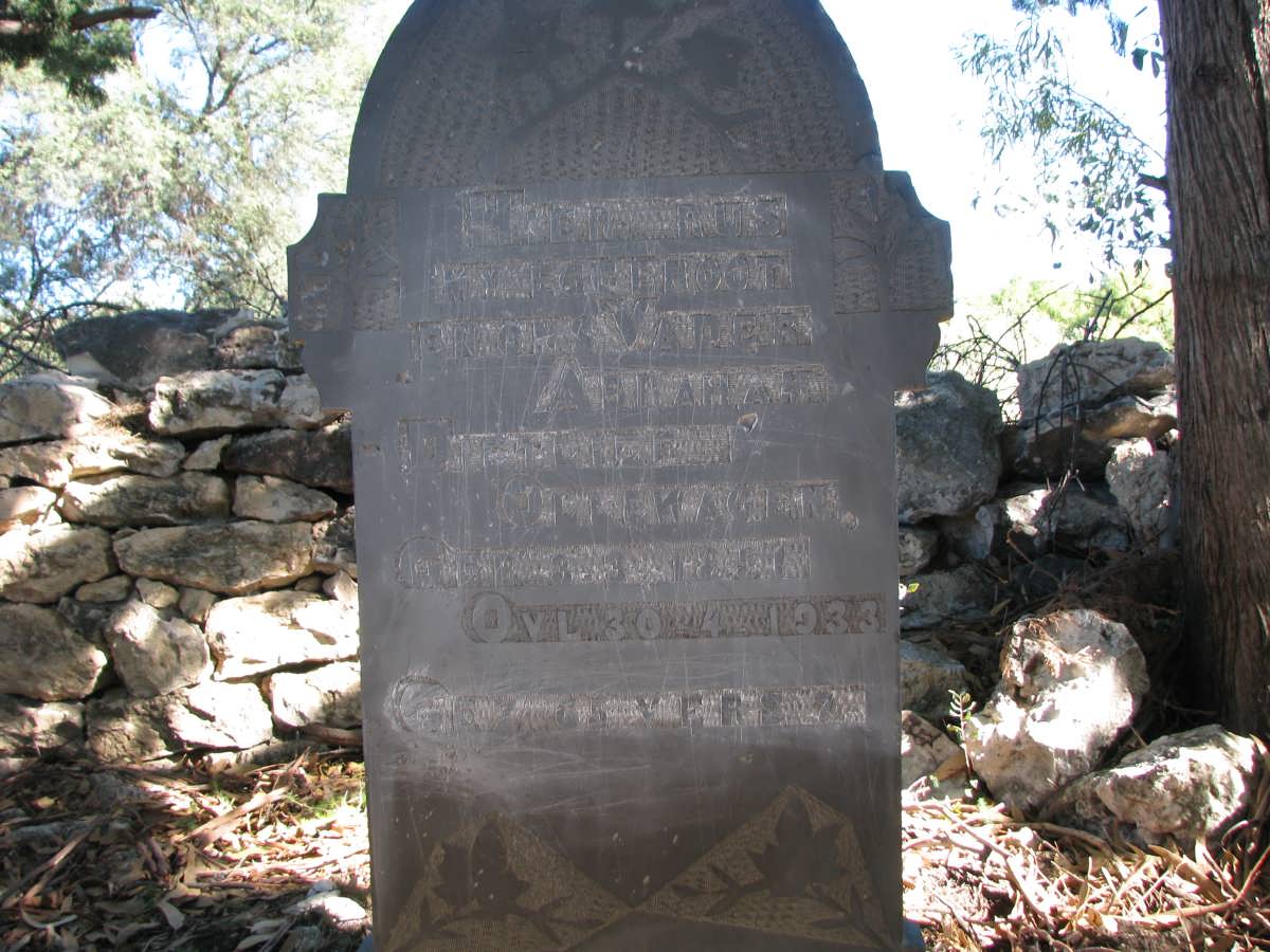 OLLEWAGEN Abraham D. 1851-1933