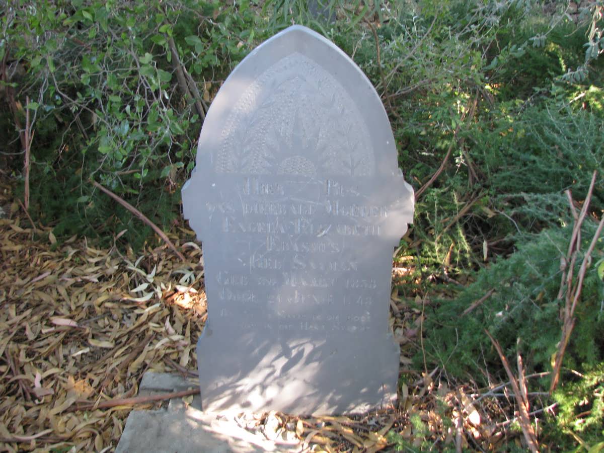 ERASMUS Engela Elizabeth nee SNYMAN 1858-1943