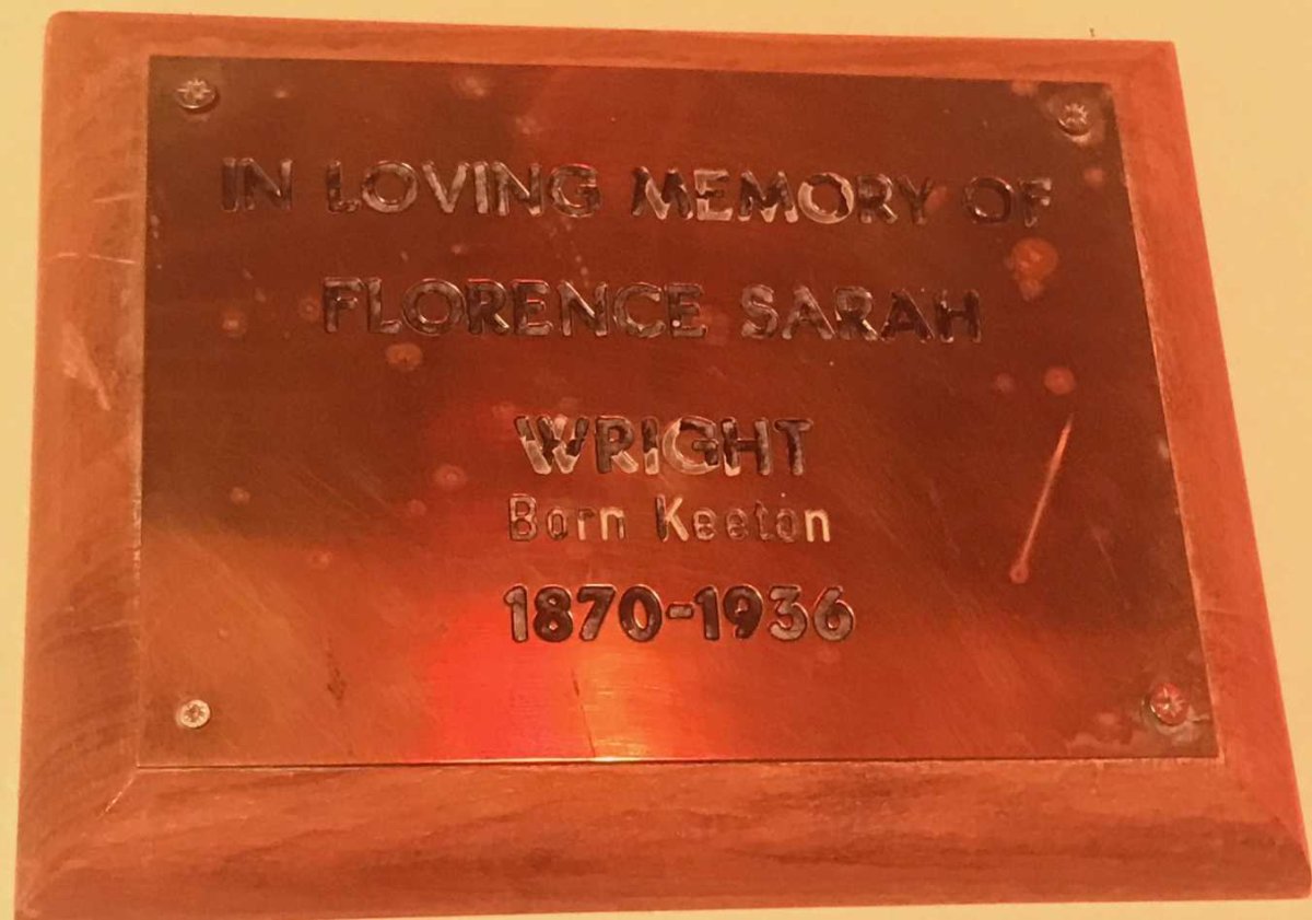 WRIGHT Florence Sarah nee KEETON 1870-1936
