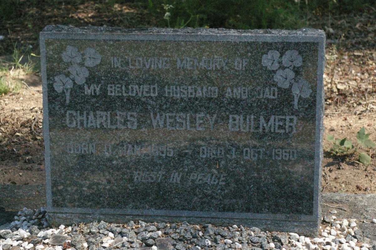 BULMER Charles Wesley 1895-1960