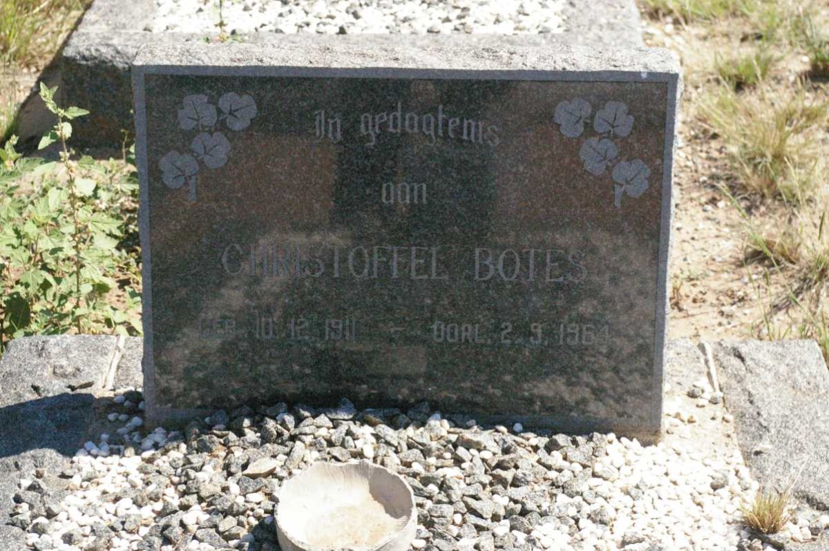 BOTES Christoffel 1911-1964
