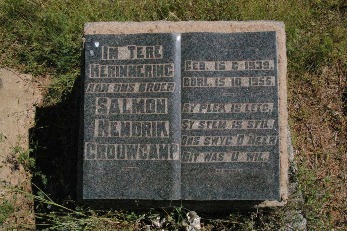 CROUWCAMP Salmon Hendrik 1939-1955