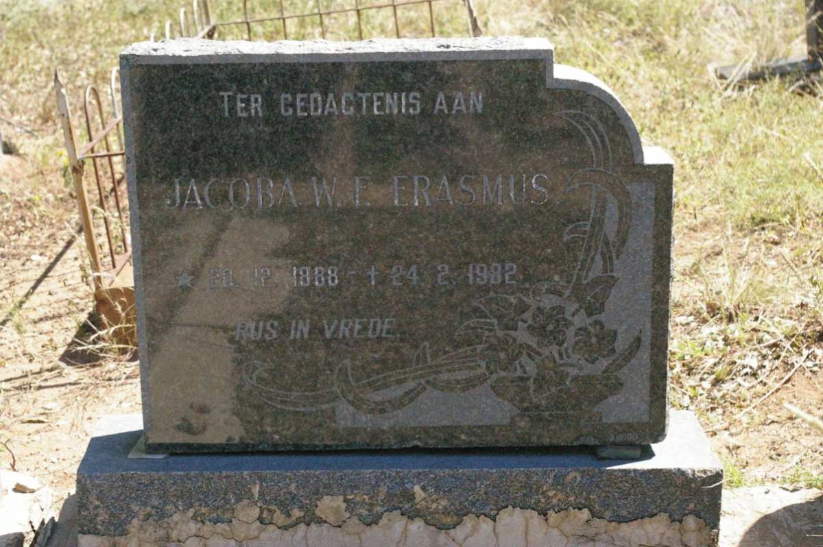 ERASMUS Jacoba W.E. 1888-1982