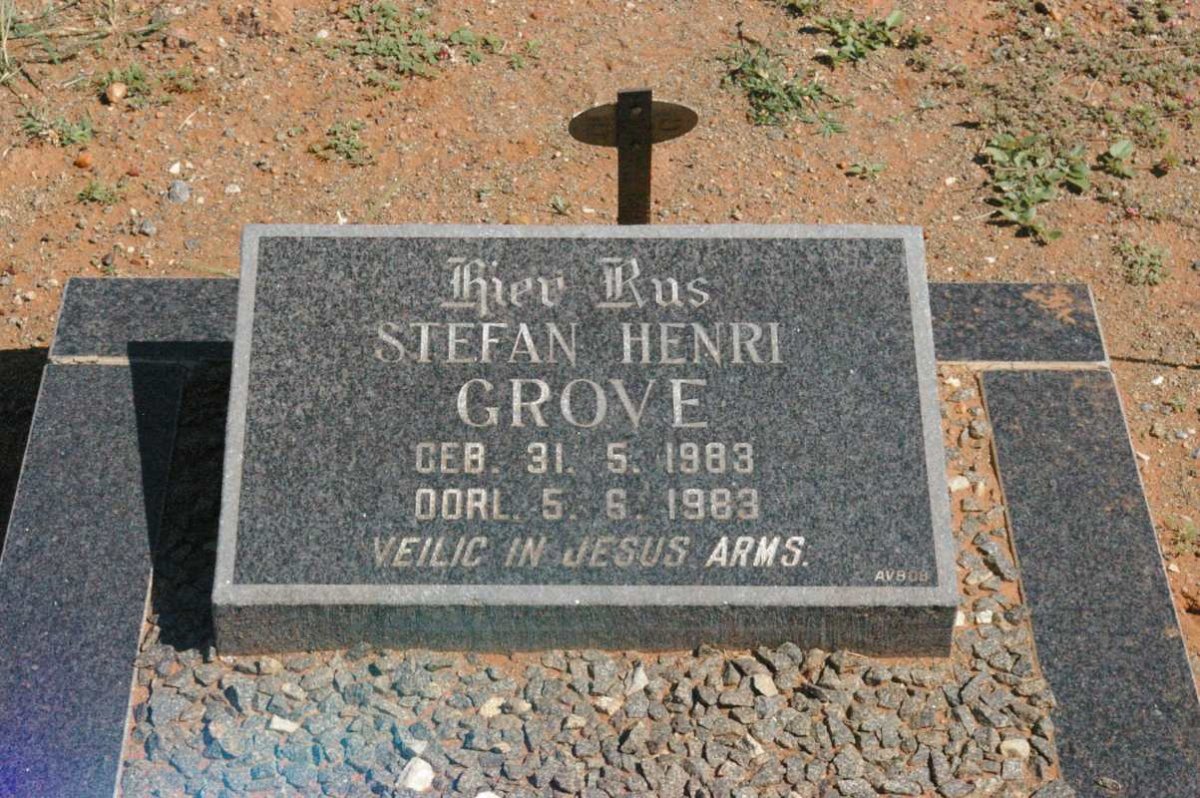 GROVE Stefan Henri 1983-1983