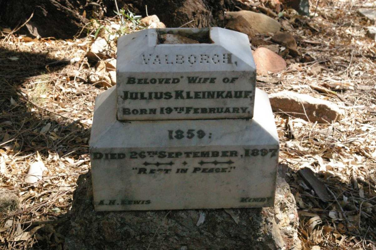 KLEINKAUF Valborch 1859-1897