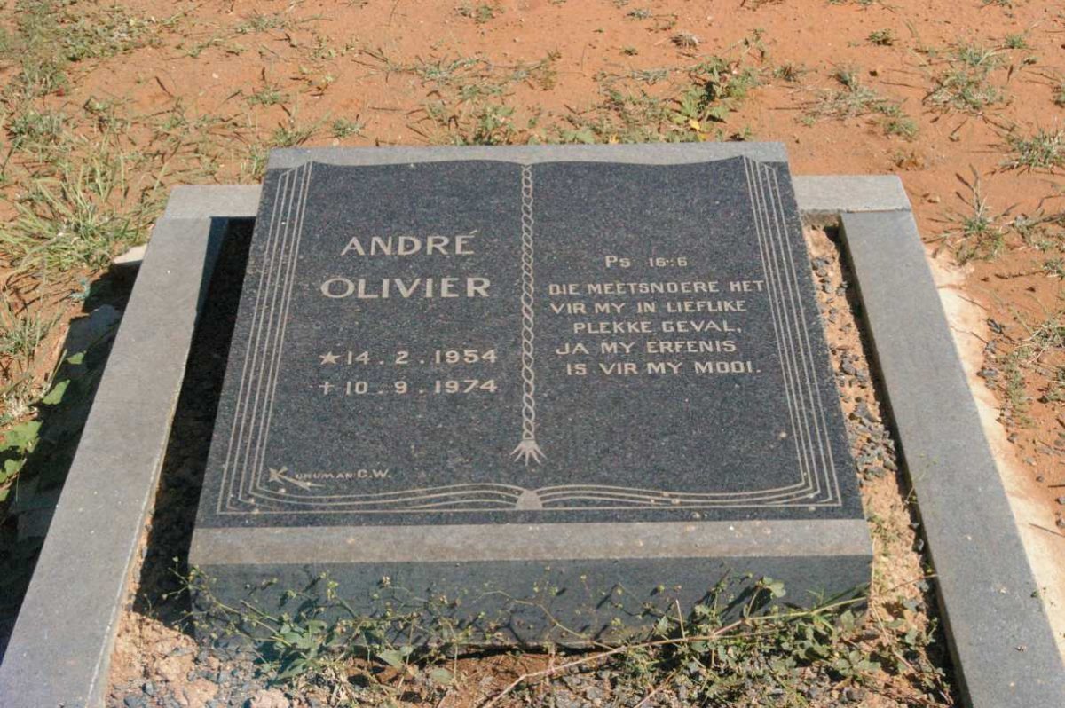 OLIVIER André 1954-1974