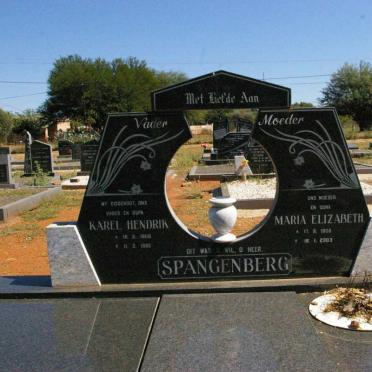 SPANGENBERG Karel Hendrik 1906-1985 &amp; Maria Elizabeth 1908-2003