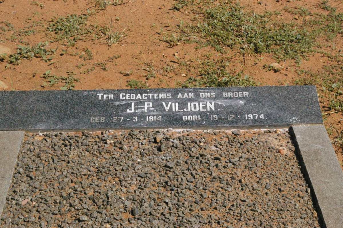 VILJOEN J.P. 1914-1974