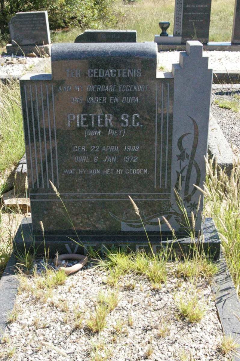 VENTER Pieter S.C. 1909-1972
