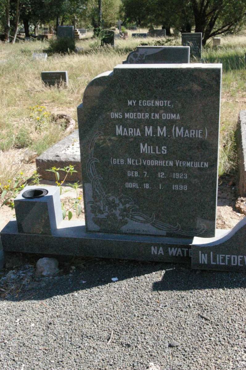VERMEULEN Andries M.G. 1915-1970 &amp; Maria M.M. MILLS voorheen VERMEULEN nee NEL 1923-1998