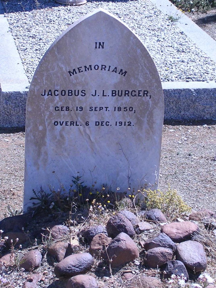 BURGER Jacobus J.L. 1850-1912