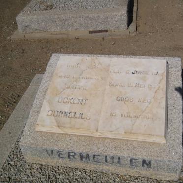 VERMEULEN Ockert Cornelius -1977
