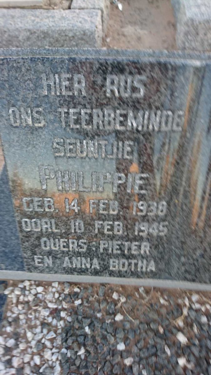 BOTHA Philippie 1938-1945