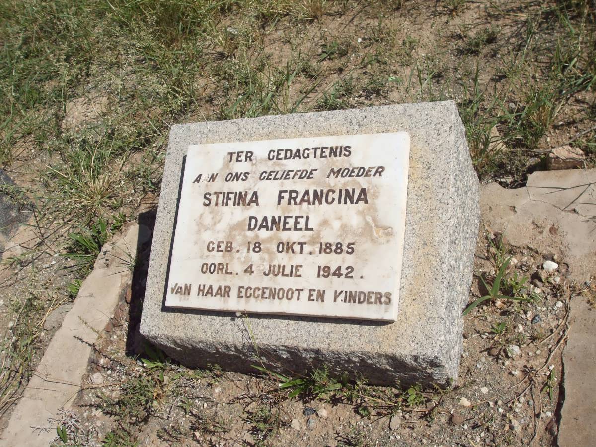 DANEEL Stifina Francina 1885-1942