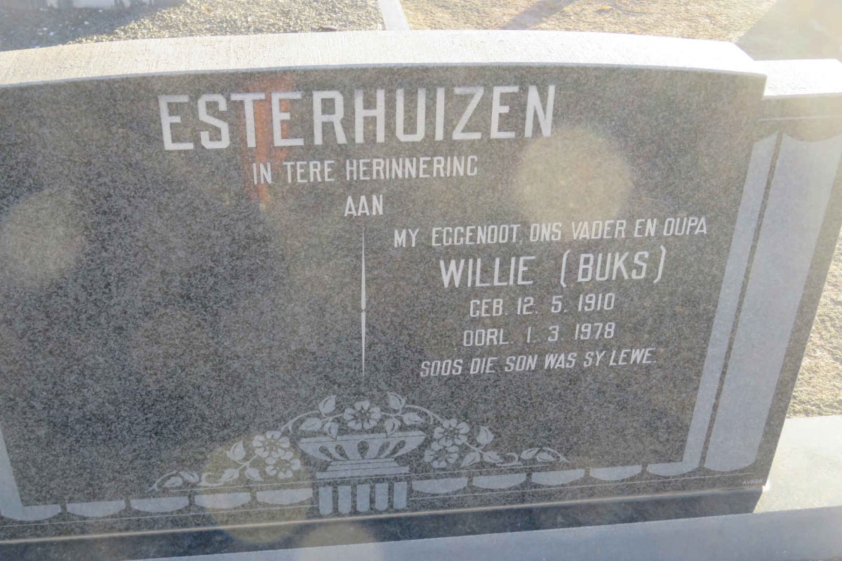 ESTERHUIZEN Willie 1910-1978