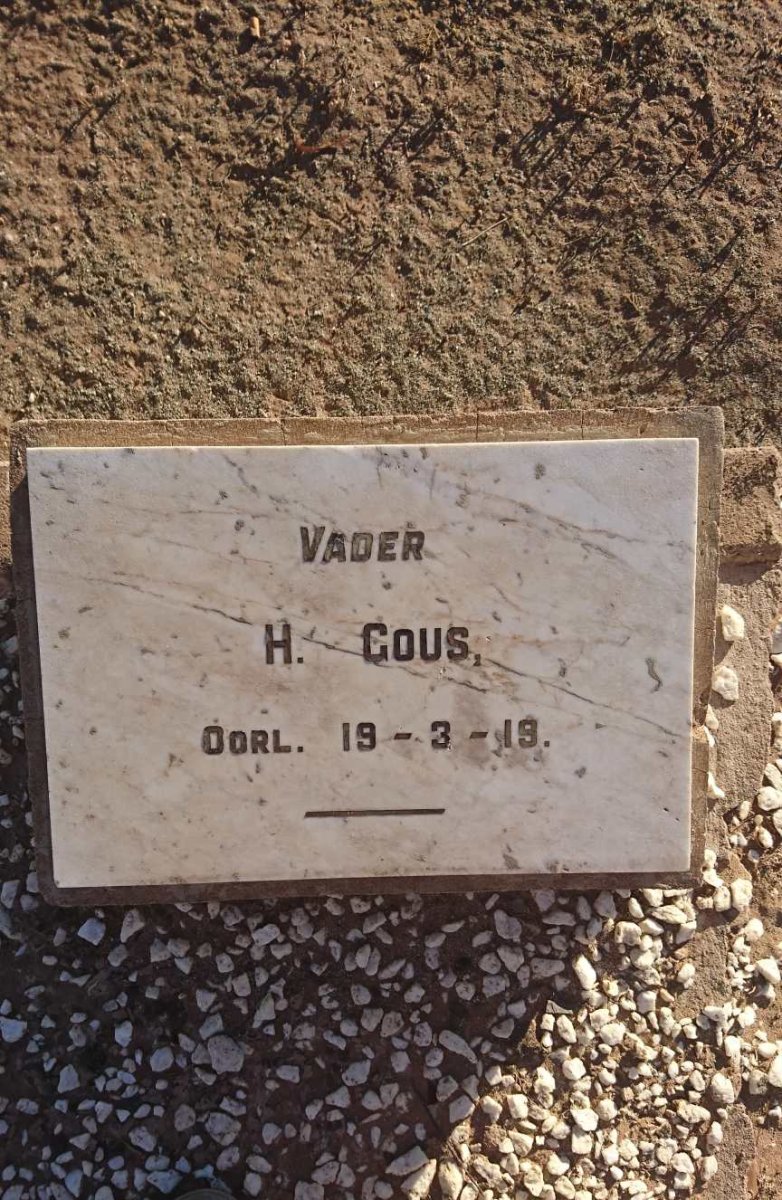 GOUS H. -1919