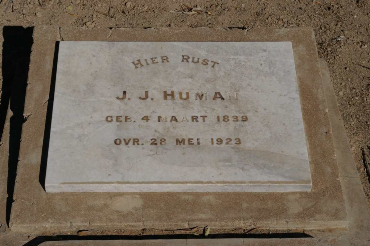 HUMAN J.J. 1839-1923