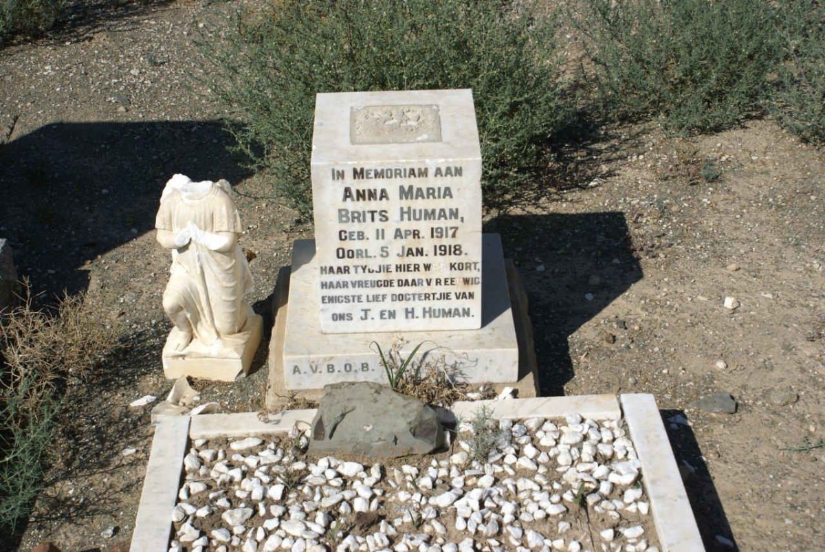 HUMAN Anna Maria Brits 1917-1918