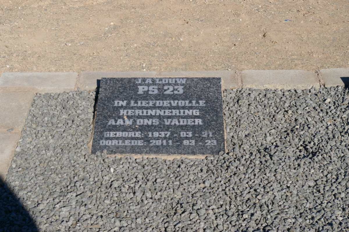 LOUW J.A. 1937-2011