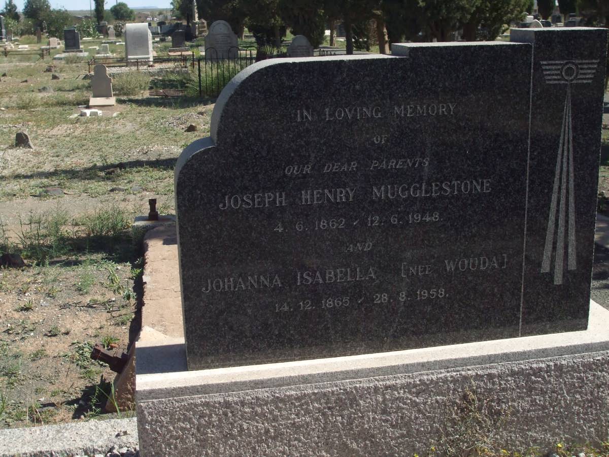 MUGGLESTONE Joseph Henry 1862-1948 &amp; Johanna Isabella WOUDA 1865-1958