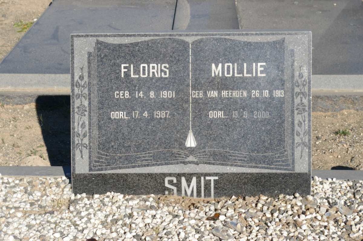 SMIT Floris 1901-1987 &amp; Mollie VAN HEERDEN 1913-2000
