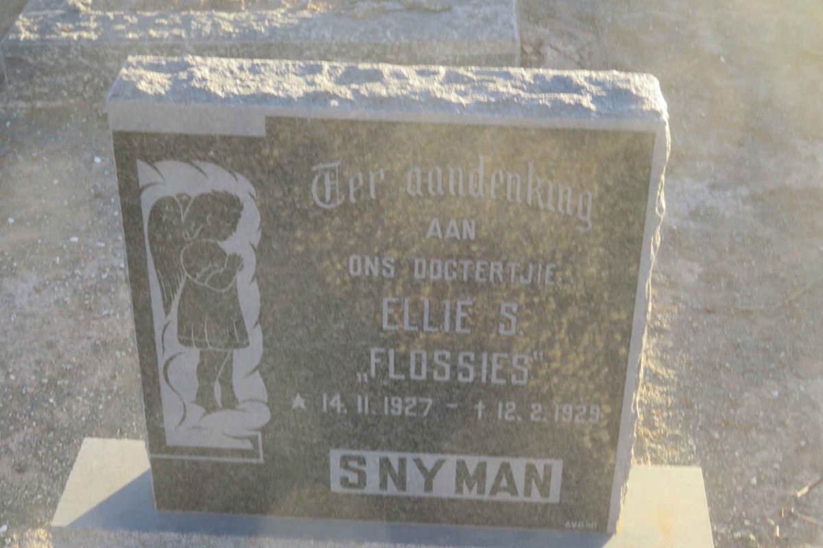 SNYMAN Ellie S. 1927-1929