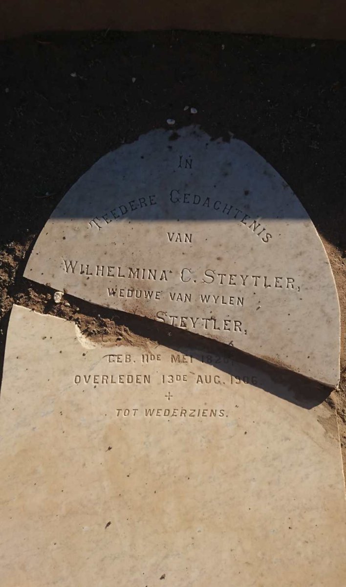 STEYTLER Wilhelmina W. 1826-1906