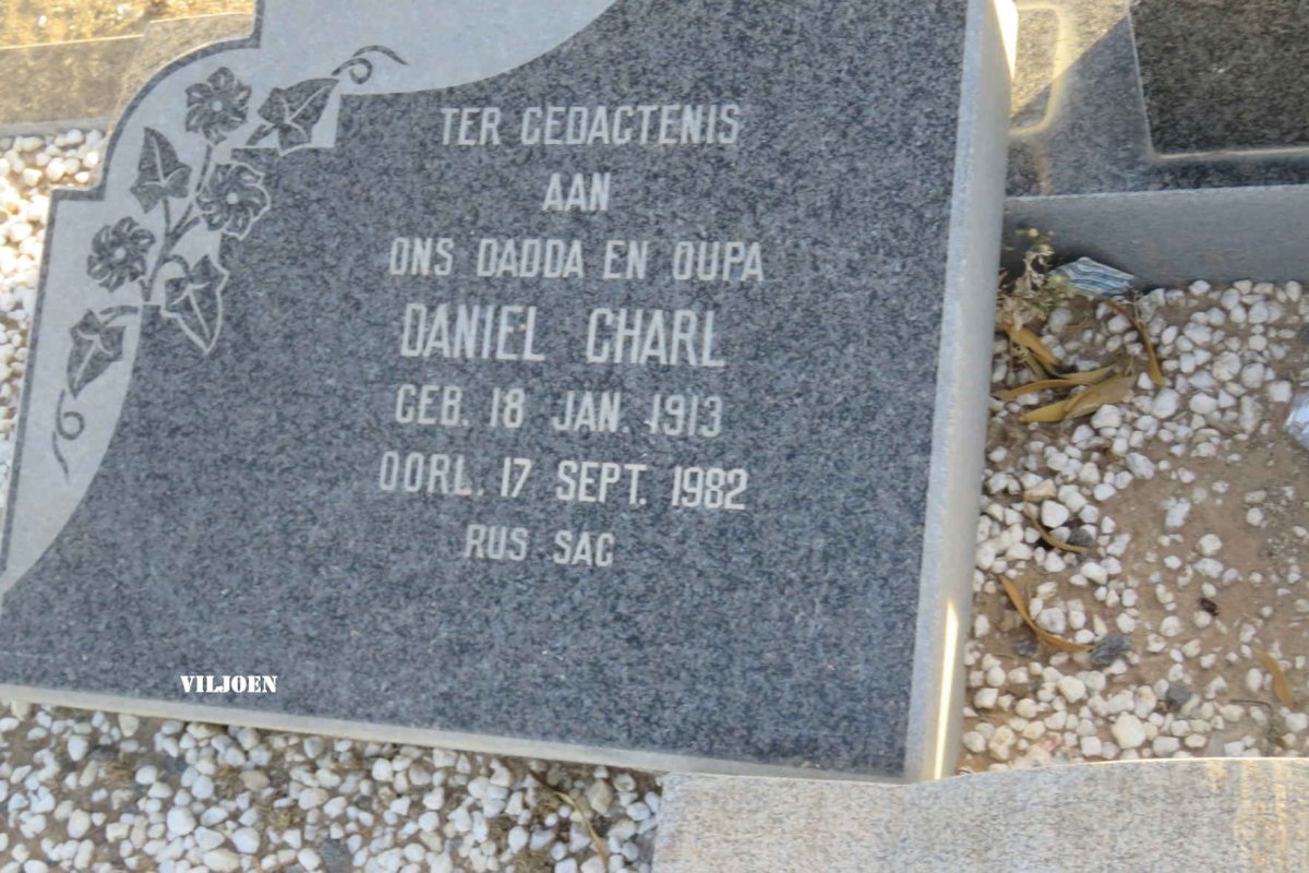 VILJOEN Daniel Charl 1913-1982