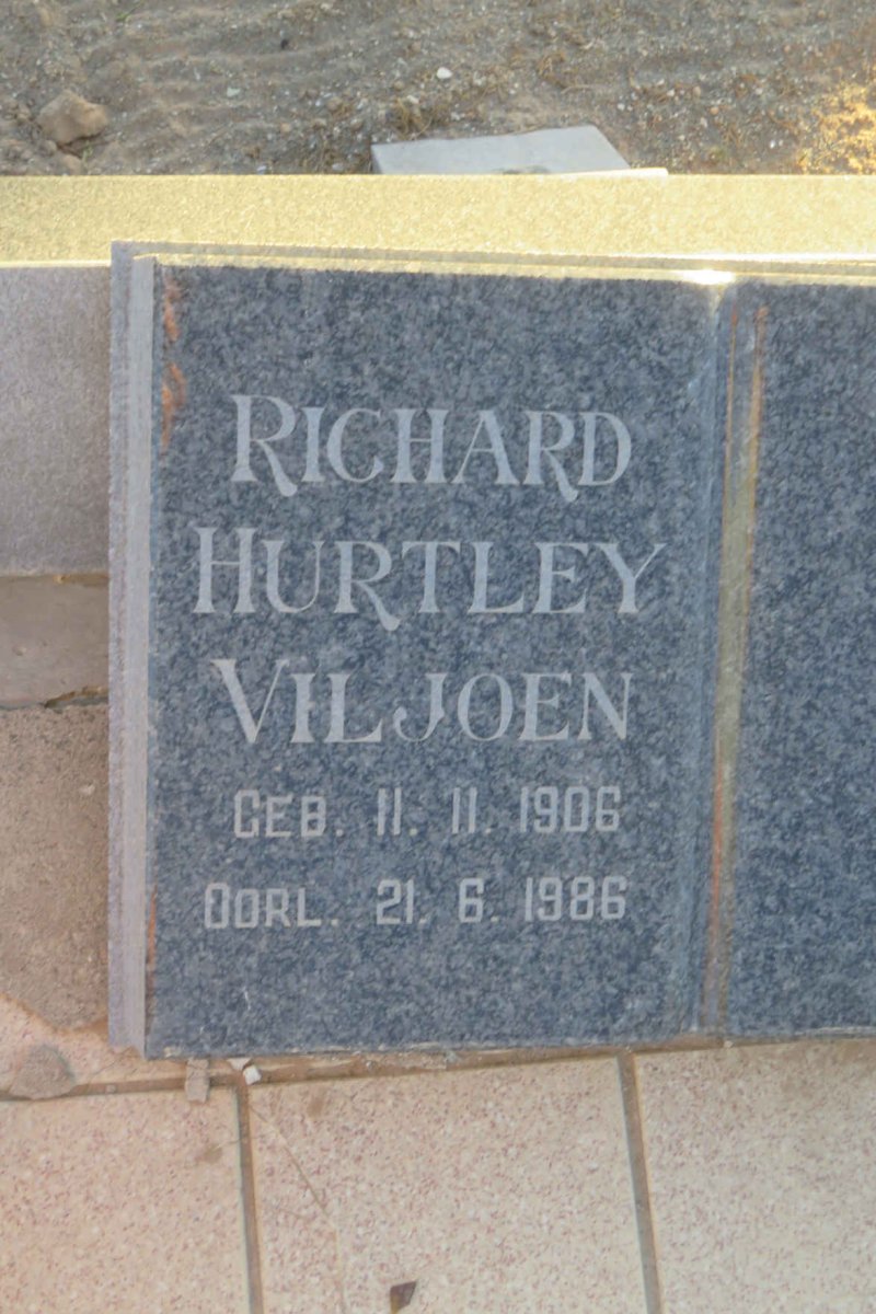 VILJOEN Richard Hurtley 1906-1986 :: VILJOEN Lettie