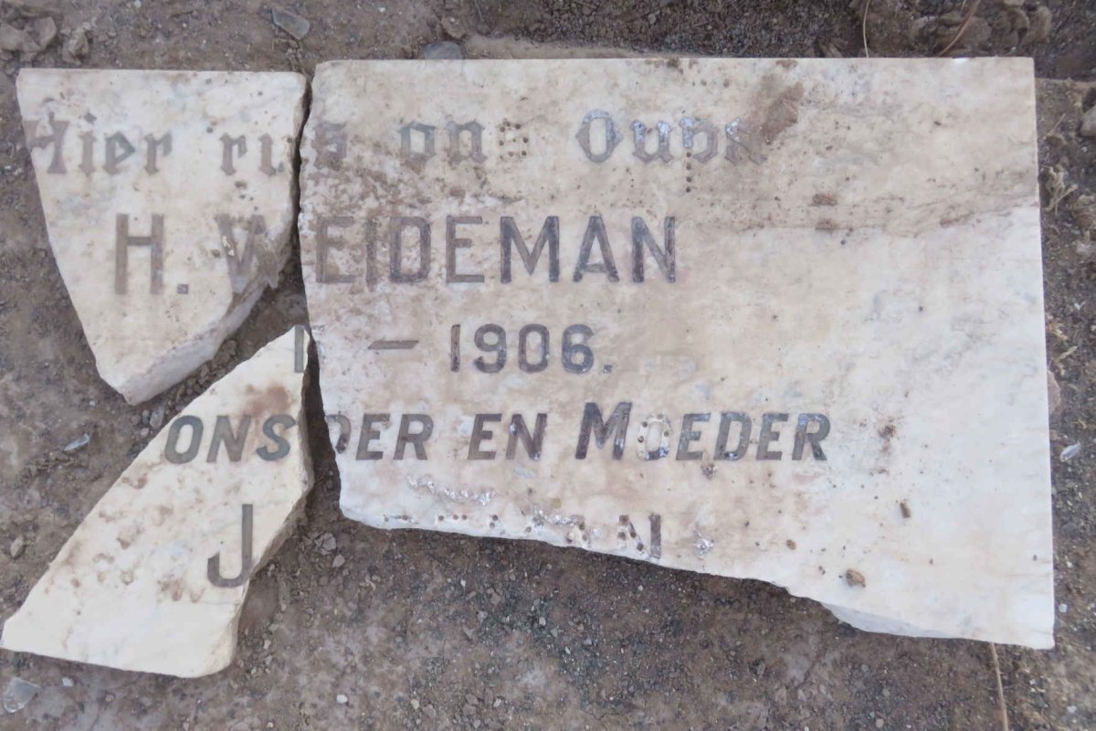 WEIDEMAN H. -1906