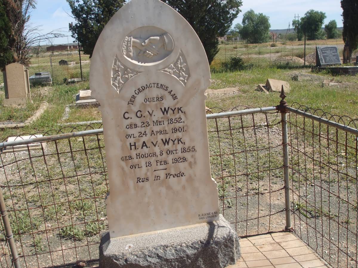 WYK C.G.,  v. 1852-1901 &amp; H.A. HOUGH 1855-1929