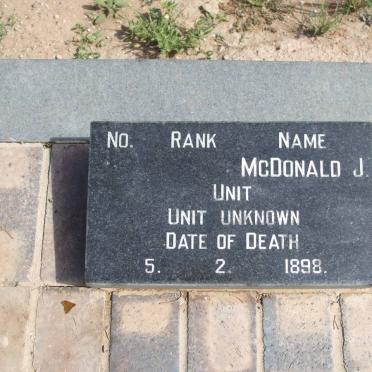McDONALD J. -1898